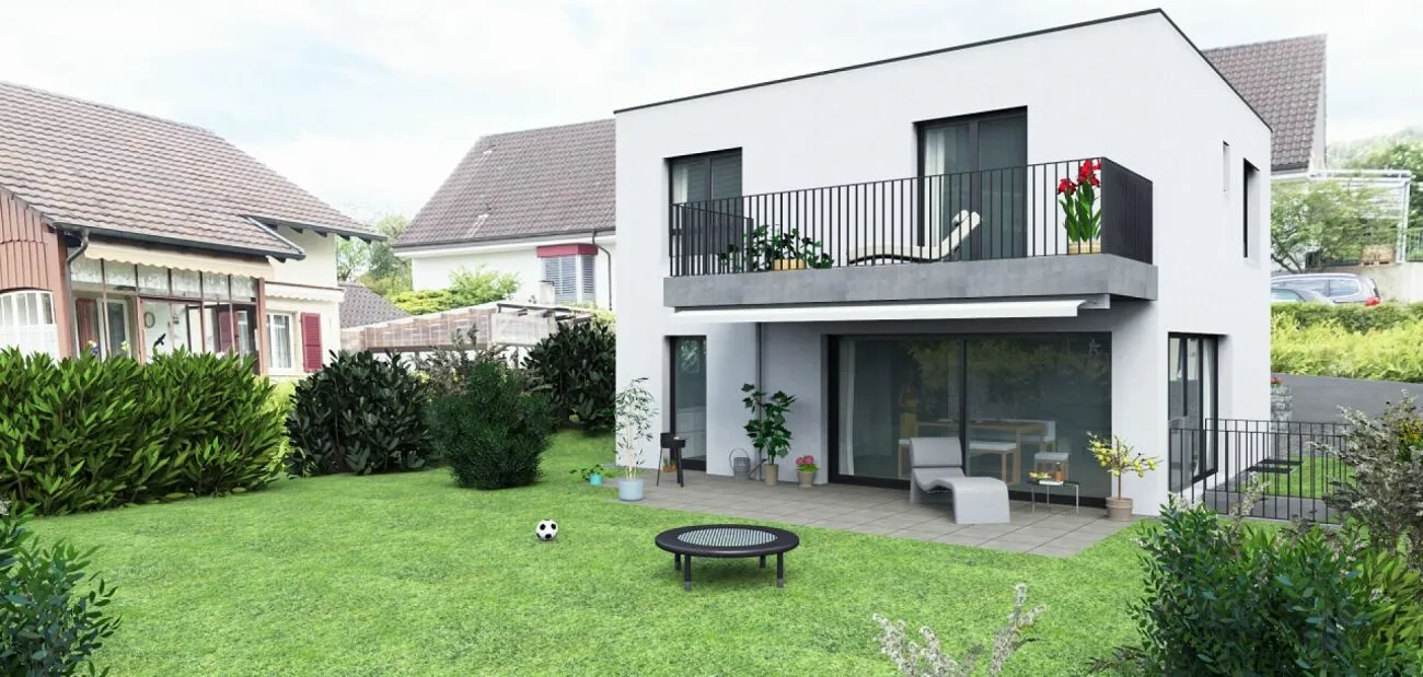 Neubauprojekt freistehendes Einfamilienhaus