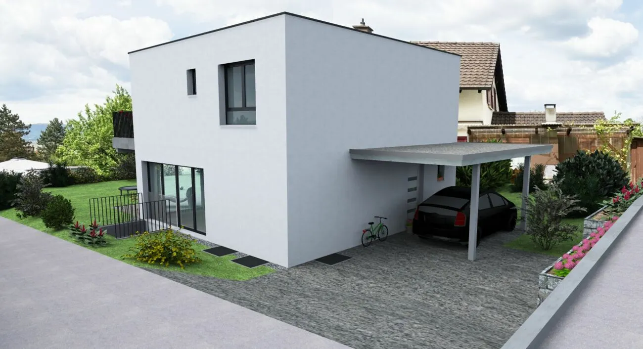 Neubauprojekt freistehendes Einfamilienhaus, Bild 3
